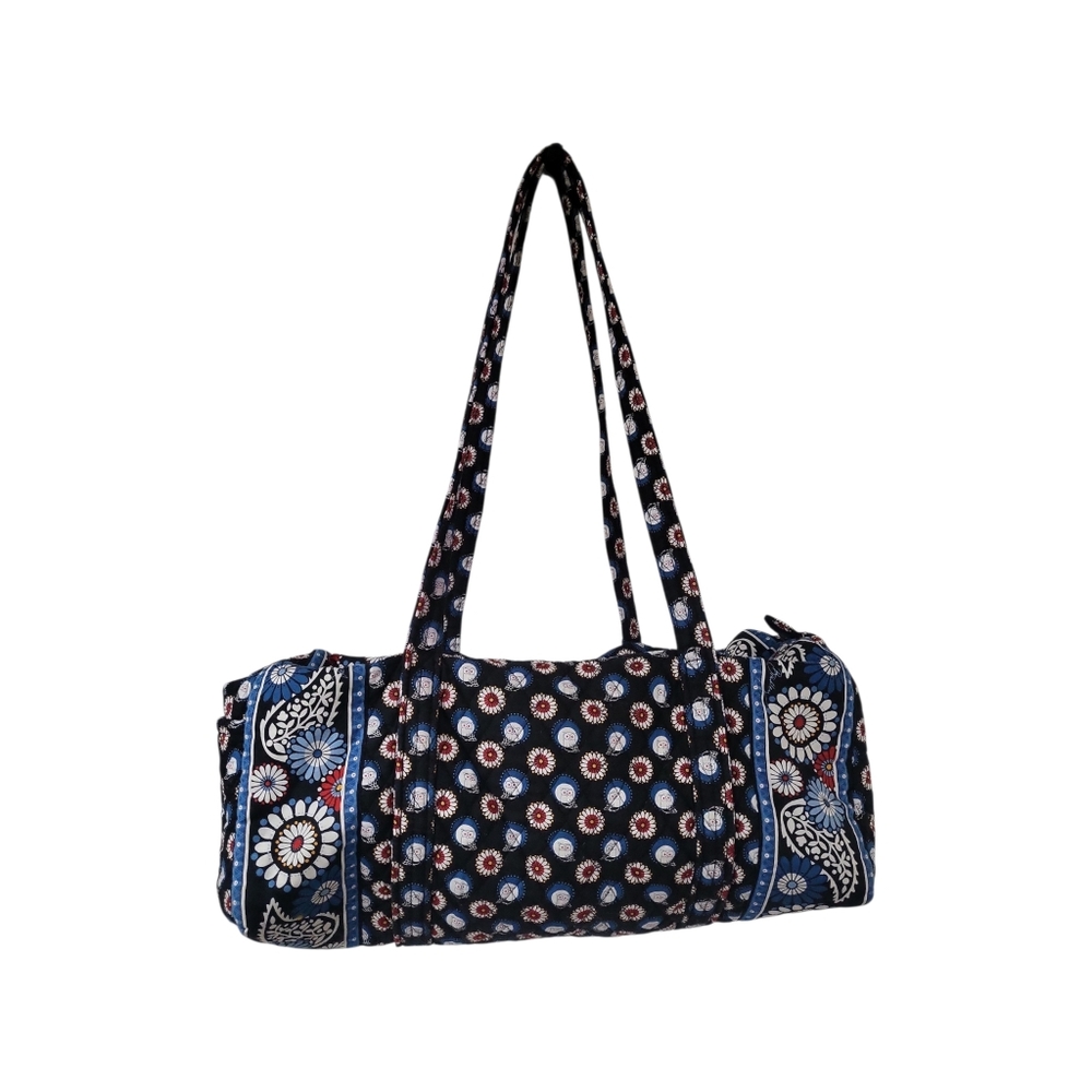 Vera Bradley Retired Night Owl  Quilted Overnight Duffle Travel Bag - Picture 12 of 15